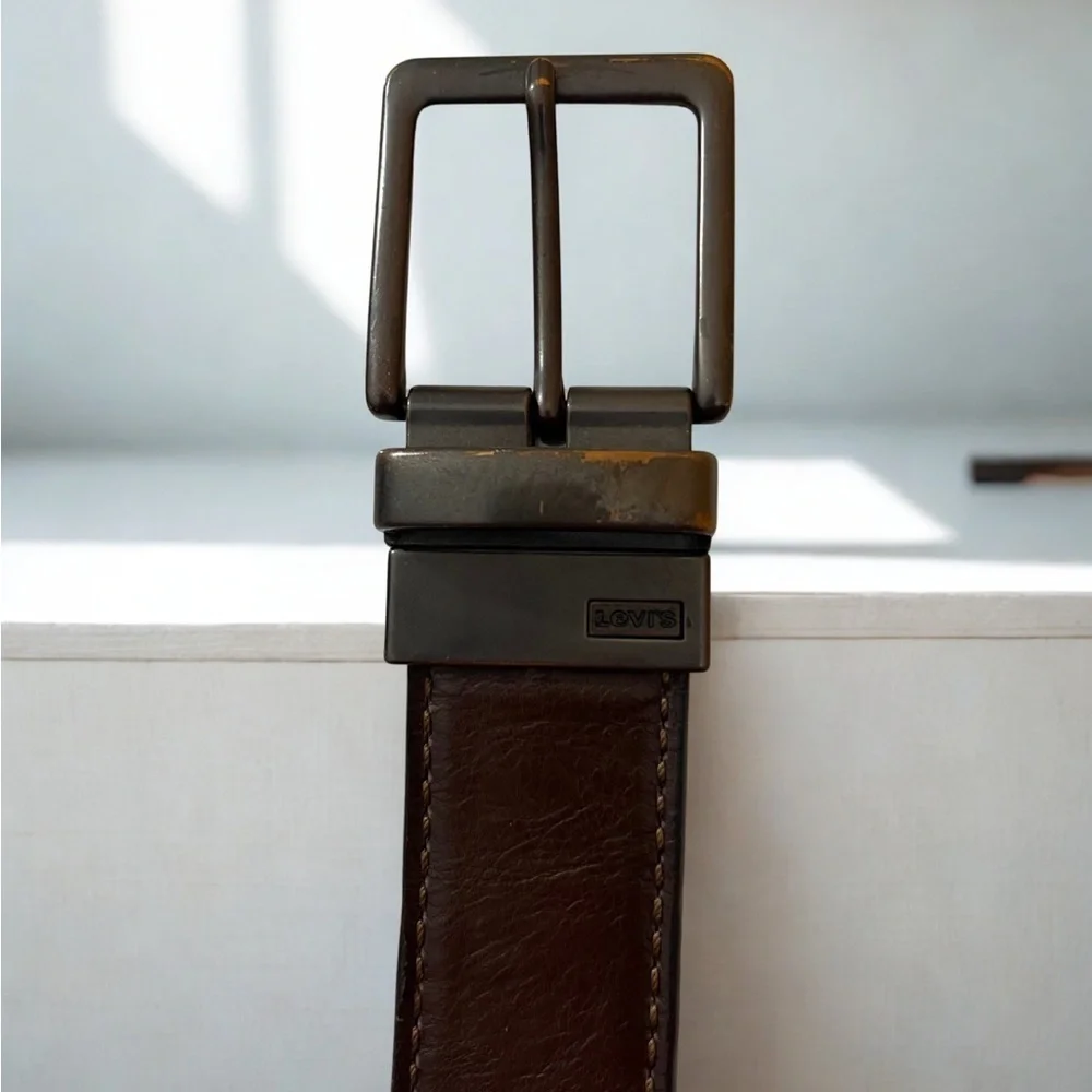 Levis Genuine Leather Reversible Belt